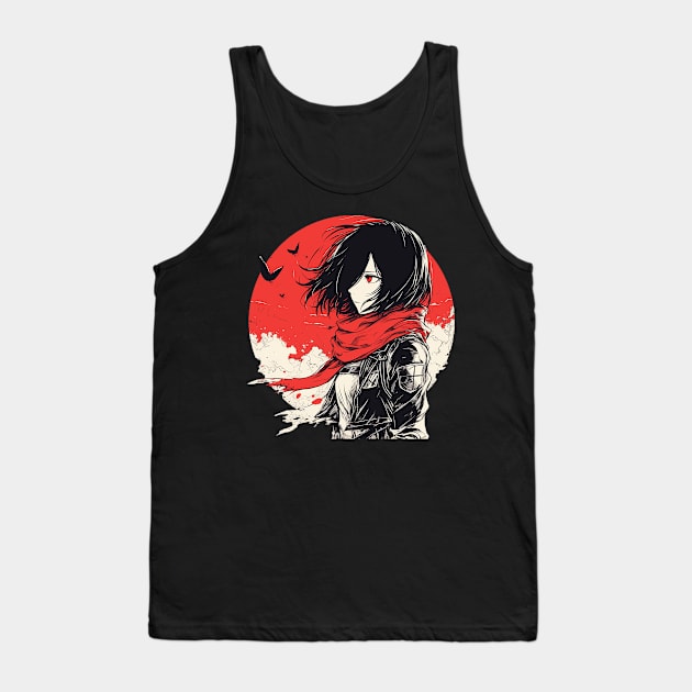 mikasa Tank Top by StevenBag